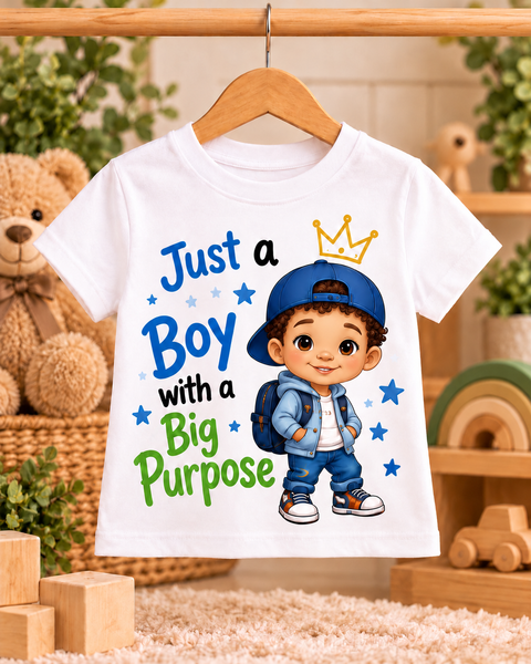 Just a Boy with a Big Purpose Little Promises Co