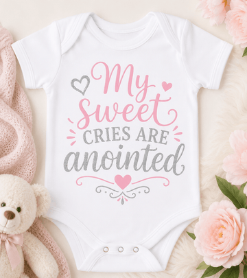 My sweet cries are anointed Little Promises Co