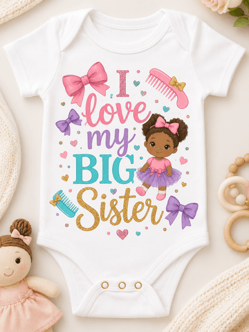 I love my big sister Little Promises Co