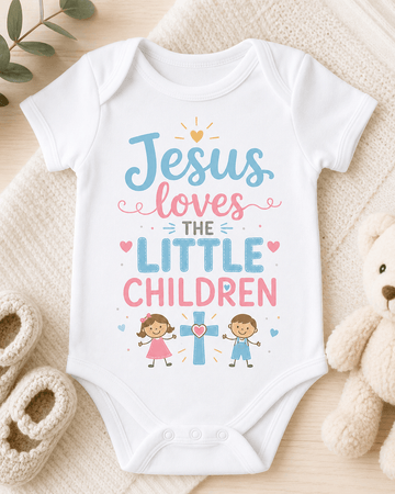 Jesus Loves the little children Little Promises Co