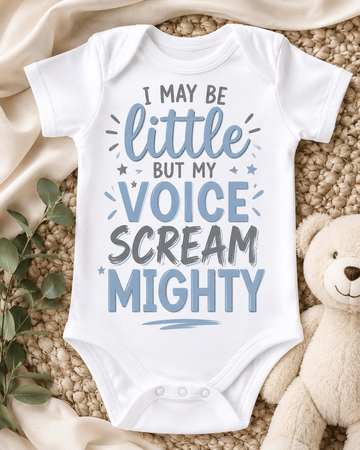 I maybe little but my voice scream mighty Little Promises Co