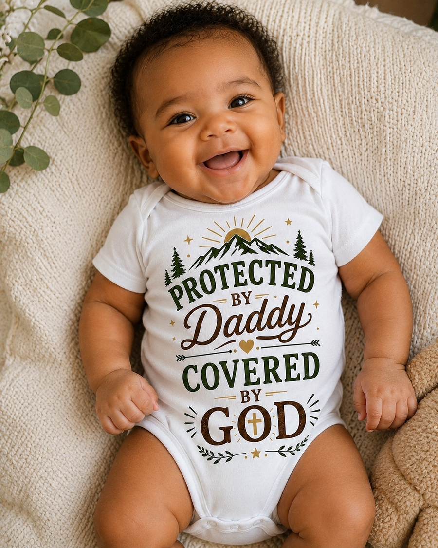 Protected by Daddy Covered by God

