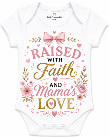 Raised with Faith and Mama’s Love Little Promises Co
