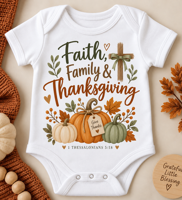 Faith Family & Thanksgiving Little Promises Co